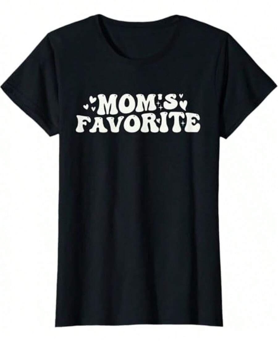 Moms Favorite Groovy Funny Mom's Favorite Mother's Day T-Shirt
