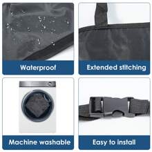 Car Boot Organizer Car Trunk Organizer Backseat Organizer Car Storage Organizer Car Boot Storage Bag Waterproof Trunk Storage Organizer Foldable Car Organizer - Black - View 3