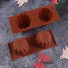 2/8/18 腔硅胶模具，适用于 Canneles Bordelais、凹槽蛋糕、松饼、纸杯蛋糕和糕点不粘烤盘，适用于甜点、巧克力、果冻、慕斯蛋糕装饰 DIY 烘焙配件 - 彩色 - 查看 6