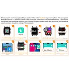 Hot New Product: A Men's And Women's Silicone Strap Sports Smartwatch, Capable Of Making/Answering Calls, Counting Steps, Tracking Calories, Distance, Multiple Sports Modes, Alarm Clock, Call Information Reminder, Multi-Functional Sports Smartwatch, 2.01 Inch Full Screen Touch Suitable For Android And IOS Systems, Fashionable Gift For Men/Girlfriends