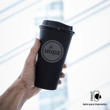 Paquete 10 Vasos Reusables Cafeteros Tipo Star 16 Oz Bebida Caliente - Transparente - Ver 4