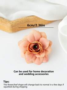 5/10/20PCS 人造花-水仙花、丝绸水仙花、假植物、家居、餐厅、客厅、户外花园装饰、插花艺术、摄影道具、秋季、春季、花瓶、花墙、花环、新娘花束、婚礼装饰、DIY 花环材料、生日派对装饰材料、家居装饰配件、情人节。 - 189# - 查看 3