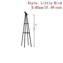 47/67in Metal Plant Trellis For Climbing Plants Outdoor, Black Pyramid Plant Support For Vine Rose Potted Plants Indoor Tomatoes - Black - View 5