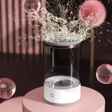 Beauty Swirl Cosmetic Brush Cleaner, Beautyswirl Cosmetic Brush Cleaner, Makeup Brush Cleaner Machine With Brush, Makeup Brush Cleaner Women's Day Gift - White - View 9