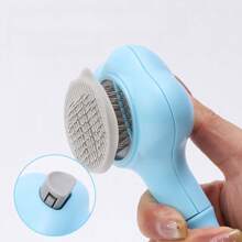 Regalo para amantes de gatos/perros y mamás de perros/gatos ama las mascotas. Peine desenredante para amantes de perros y mamás de perros. Peine de masaje para retirar el pelo suelto para amantes de gatos y mamás de gatos. Peine para gatos con limpieza de un solo botón para amantes de gatos y mamás de gatos.