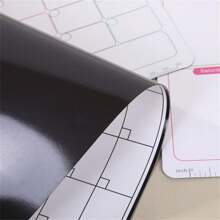 1 Pc Black/Color Simple And Adhesive Magnetic Fridge Calendar, Fridge Accessories, Fridge Stickers, Memo Board, Monthly Planner, Weekly Planner, Daily Schedule, Calendar, To Do List (28cm X 21cm)
