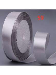 25 码 2 厘米宽丝带缎带玫瑰花丝带适用于婚礼礼品包装装饰 DIY 工艺品， - 彩色 - 查看 23