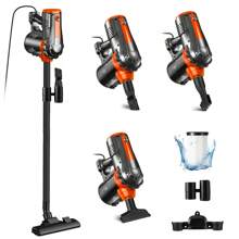 HHD 3-In-1 Cordless Vacuum Cleaner With 18Kpa Suction Power, Lightweight Design, Washable HEPA Filter, Suitable For Home, Car, Pet Hair, Carpet And Hardwood Floors