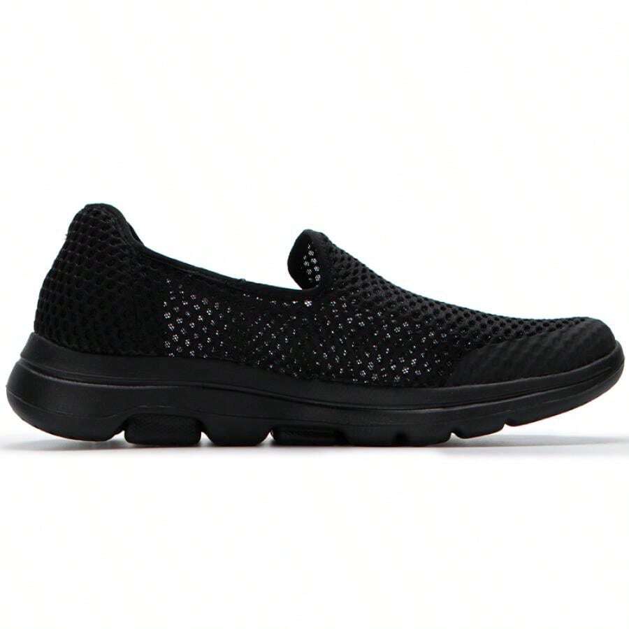 Skechers Zapatillas de running para hombres, zapatos casuales ligeros y transpirables para ir al trabajo 894132-BBK - Negro - Ver 1