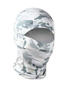 4件装/1个男女通用滑雪面罩，拉法帽式面罩，轻便透气防晒面罩，适用于摩托车、单板滑雪等户外运动