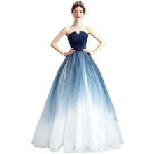 Vestidos De Quinceañera - Azul - Ver 1