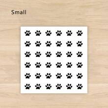 Small Paw Print Stickers, Paw Print Sticker, Paw Planner Sticker Clear, For Laptops, Flasks, Cellphones, Bullet Journal, Planner, Water Bottle, Phone Case, Decor - Multicolor - View 8