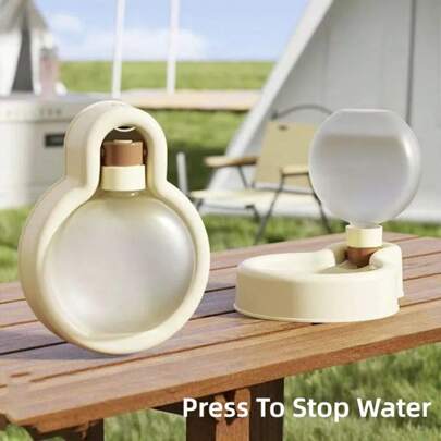 500ml Pet Portable Collapsible Water Cup, Dog Outdoor Travel Water Bottle, Large Capacity Dog Bowl, Puppy Drinking Fountain "Drink Like Home"