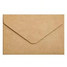 10 pezzi/20 pezzi/40 pezzi/50 pezzi Buste di carta kraft mini, stile minimalista estetica vintage per lettere d'amore, inviti di matrimonio, posta per ufficio, colori assortiti torna a scuola