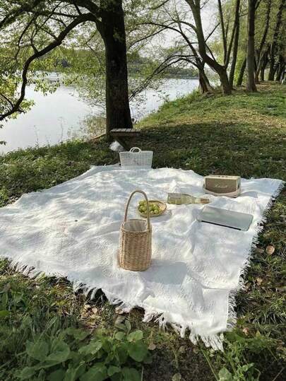 1件波西米亚风野餐垫，可作露营毯、桌布、户外草坪垫、露营装备、波西米亚风桌布、午睡毯、帐篷防潮垫、野餐垫，适用于户外野餐、节日派对、卧室/客厅装饰、室内/户外旅行、情人节礼物