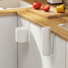 1 Stück wandmontierter Toilettenpapierhalter für das Badezimmer, bohrfreier Toilettenrollenhalter