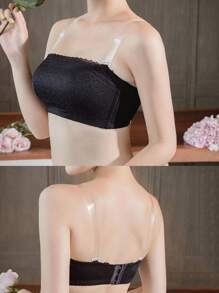 2pcs/1pair Adjustable Invisible Shoulder Straps, Comfortable Bralette Straps, Bra Accessories Summer Cooling,Beach,Travel