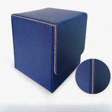 可堆叠卡片收纳盒，100 个插槽，简约设计，适用于梦幻卡牌宝藏 WS 等纸牌游戏 - 多顏色 - 查看 22