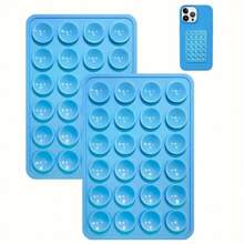 4 pezzi/2 pezzi Impugnatura in silicone per telefono, adatta a tutti i modelli di telefono, supporto adesivo per telefono, maniglia adesiva per telefono senza mani, supporto per impugnatura del telefono per selfie e video compatibile con , telefono Android, regalo per compleanni, famiglia, amici, supporto per telefono, accessori per telefono