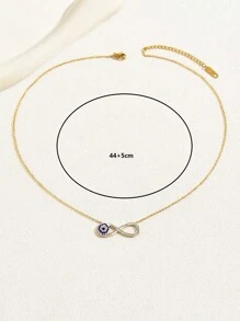 1 件独立日礼物无限恶魔之眼吊坠项链女士