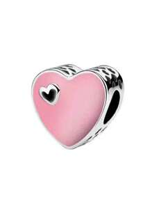 1 件时尚优雅情人节爱情吊坠女士 DIY 手链项链朋友礼物 - 彩色 - 查看 2