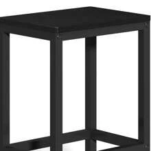 Yitahome Breakfast Bar Table, Bar Table Set With Bar Stools, 2, Bar Table And Stools Set Dining Bar Table Footrest And Storage Shelf For Kitchen Dining Room Pub Industrial Steel Frame - Black - View 9