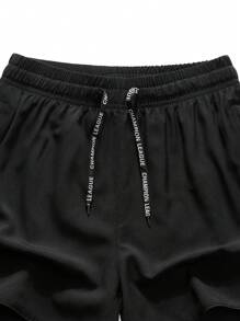 3 Pcs Summer Thin Casual Sports Shorts For Men, Suitable For Workout, Running