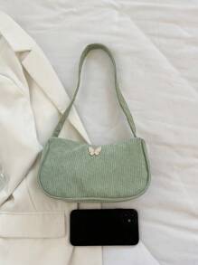 Solid Color Casual Lightweight Luxury Shoulder Bag, Suitable For Women Spring/Summer Daily Commute