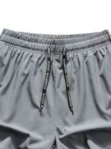 2pcs Men's Quick Dry Breathable Mesh Lined Basketball Gym Fitness Shorts, Summer Sports