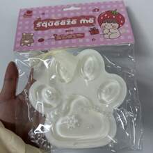 1 件手工制作大号 Taba 猫爪海盐坐立不安玩具大号猫爪柔软挤压玩具，用于缓解爪子压力