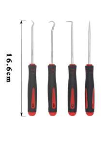 Car Oil Seal Screwdriver Set With 4 O-Rings, Sealing Gasket Puller, Disassembly Tool, Pickaxe Hook Tool, Car Maintenance Tool, Lightweight, Convenient And Practical