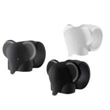 Set de 5 protectores de pared adhesivos, amortiguadores de puerta de silicona, protectores de manija de puerta sin taladro