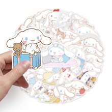 50PCS Cute Cinnamoroll Anime Cartoon Sanrio Stickers Fun Decals Gifts DIY Diary Suitcase Scrapbook Phone Laptop Kawaii Cute Sticker Gift - Multicolor - View 5