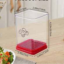 Stainless Steel Fruit Slicer Strawberry Fruit Platter Strawberry Banana Press Stainless Steel Fruit Cutter