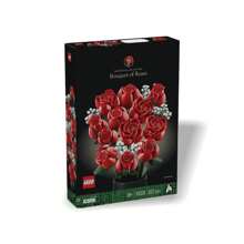 LEGO Bộ đồ chơi xếp hình bó hoa hồng Botanicals 10328 - Trang trí phòng và nhà cửa, chủ đề âm nhạc/mùa cưới, món quà sinh nhật hoàn hảo cho người lớn. - Nhiều màu - Xem 5