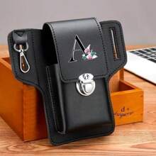 手机皮套袋 Molle 腰包 腰包 小型腰带 背包 便携包 卡包 跑步包 旅行露营包 户外运动 工作手机包 腰带 - 黑色 - 查看 21