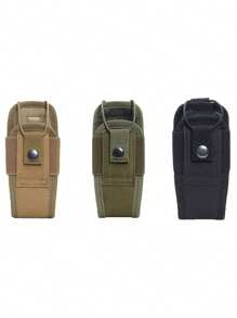 1000D Molle Radio Walkie Talkie Pouch Waist Bag Holder Pocket Portable Interphone Holster Carry Bag For Hunting Camping