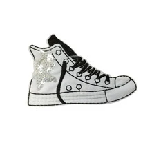 ARO+ MEXICO White Tennis Clothing Patch Embroidered Thermoadhesive Iron On - Multicolor - View 1