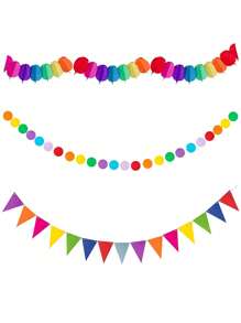 20 món - Đồ trang trí tiệc ngày lễ đầy màu sắc, Bộ trang trí tiệc bằng quạt giấy lễ hội, Quạt giấy treo theo chủ đề Mexico, Bộ trang trí tiệc bằng quạt giấy, Cờ nhiều màu, Vòng hoa, Biểu ngữ, Đồ trang trí xoáy treo (Nhiều màu), Giáng sinh, Đạo cụ chụp ảnh lễ hội hóa trang, Tiệc hồ bơi, Đám cưới mùa hè & Trang trí phòng tự làm, Lễ hội hóa trang, Tốt nghiệp, Trở lại trường, Halloween, Lễ tạ ơn, Sinh nhật - Nhiều màu - Xem 8