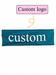 1PC Custom Solid Color Wide Headbands For Women, Cross Tie Hair Accessories For Sports, Yoga, Fashionable Girls' Turban Casual