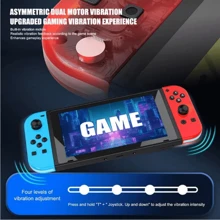 Game Controller For Switch Mobile Phone/Android/IOS Game Handle, Dual Hall Rocker Six-Axis Somatosensory Wireless Controller, For Mobile Game Controller Joystick Retractable Game Handle, Halloween Christmas Gift - Red - View 3