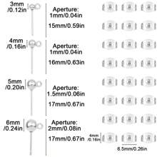 20pcs Stainless Steel Earring Making Kit With Round Beads And Butterfly Earring Backs - DIY Earrings Jewelry Making Set