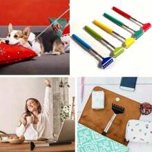 1pc Retractable Metal Back Scratcher - Instant Itch Relief, Suitable For Home, Office, Travel, Convenient, Adjustable Itch Relief Tool - Multicolor - View 4