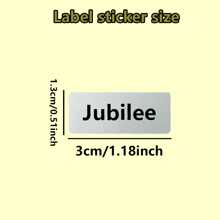 Personalized Label Stickers - Silver Stickers, Custom Name Waterproof Customization, Easy To Stick On Different Surfaces, Suitable For Various Occasions, Water Bottles, School Bags, Stationery, Clothing, Bags, Lunch Box Stickers, Office Supplies, Etc.
