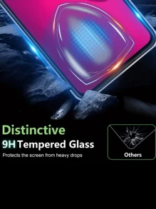 3Pcs Tempered Glass Screen Protector Compatible With T-Mobile REVVL, 9H Hardness Shatterproof Sensitive Touch HD Clear Bubble Free Case Friendly Compatible With T Phone