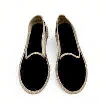 Emilie shoes, venecianas para mujer para uso casual, comodas, estilo primavera, verano, ✅ Entrega 24/72h a España (península) - Blanco y Negro - Ver 3