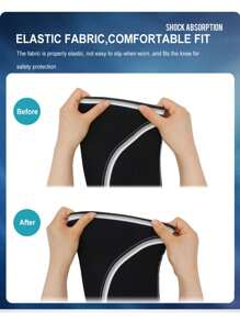 AOLIKES 1 Pair 7mm Neoprene Knee Sleeves Compression Knee Support For Weight Lifting, Squats, Fitness, Strength Training Gym Accessories Knee Support Sports Knee Pads Gym Knee Pads - Multicolor - View 6