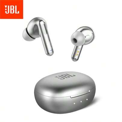 JBL Fones de ouvido Bluetooth sem fio T280TWS NC2 com cancelamento de ruído ativo, intra-auriculares, esportivos, para corrida, chamadas, Apple Mobile, fones de ouvido universais - roxo