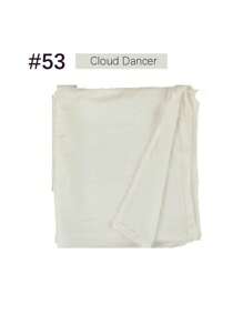 1pc Women's New Plus Size Hejab Scarf, Solid Color Casual Soft Shawl - Army Green - View 20