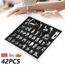 42pcs Sewing Machine Supplies Presser Foot Feet For Sewing Machines Feet Kit Set